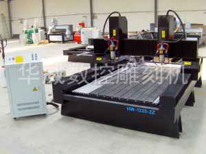 邢台南宫双头立体多功能石材雕刻机HW-1325-2Z