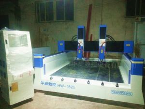 邢台南宫HW1825双头重型石材雕刻机